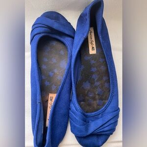 American Eagle, Royal Blue Casual Ballet Flats